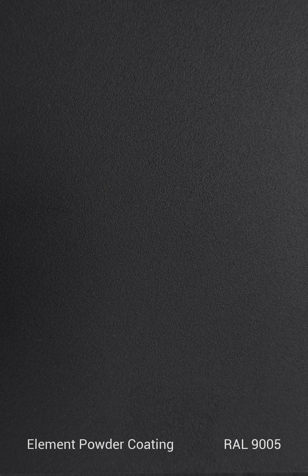 PE TGIC RAL 9005 TEXTURE