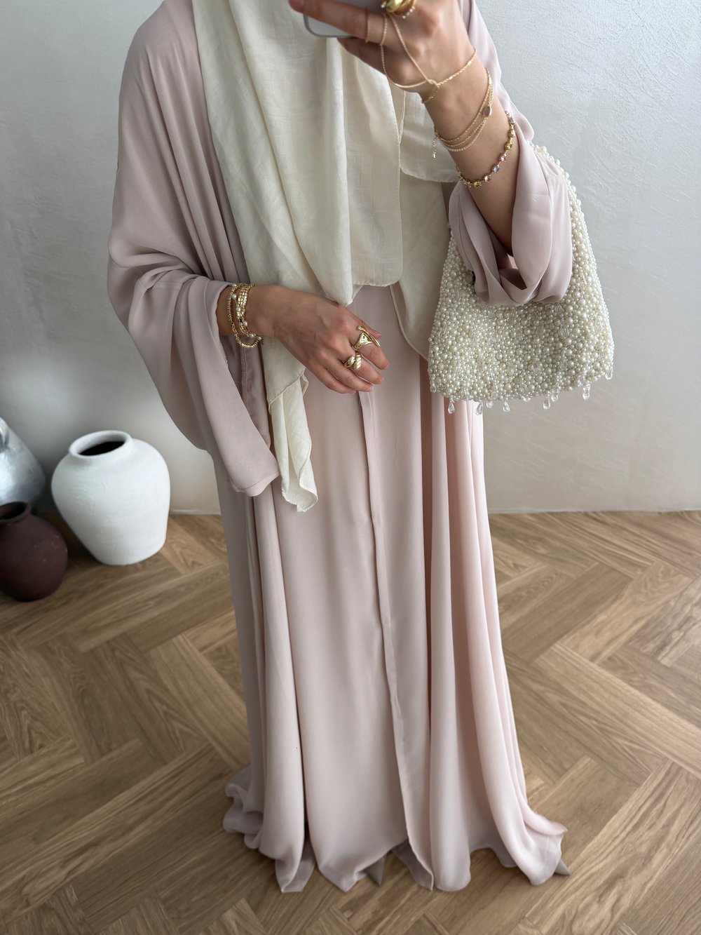 Alia Şifon Abaya - Pudra