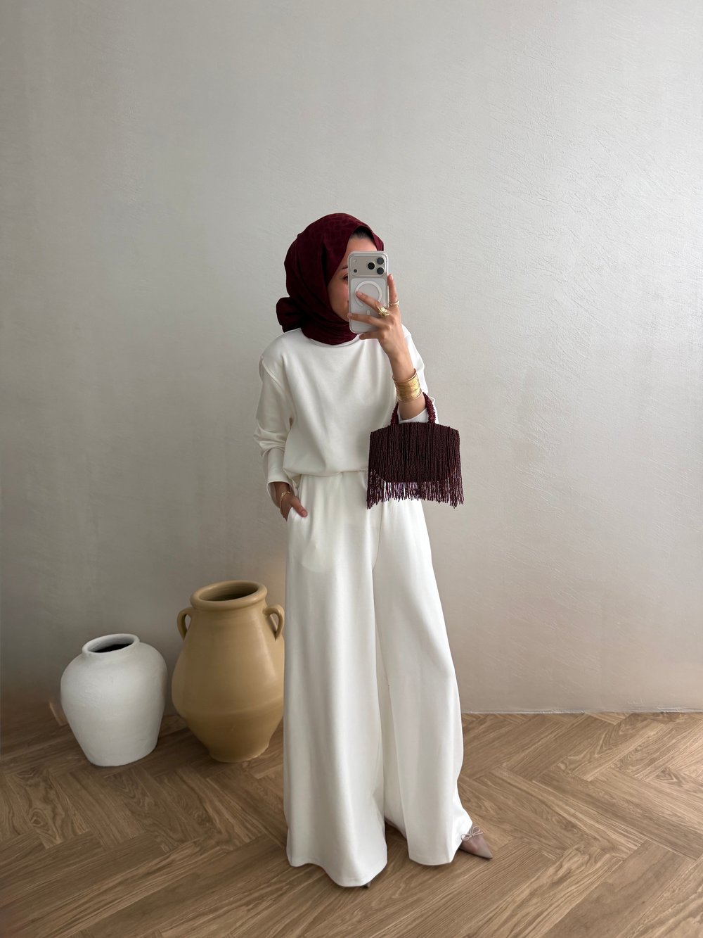 Basic Oysho Takım - Ekru 