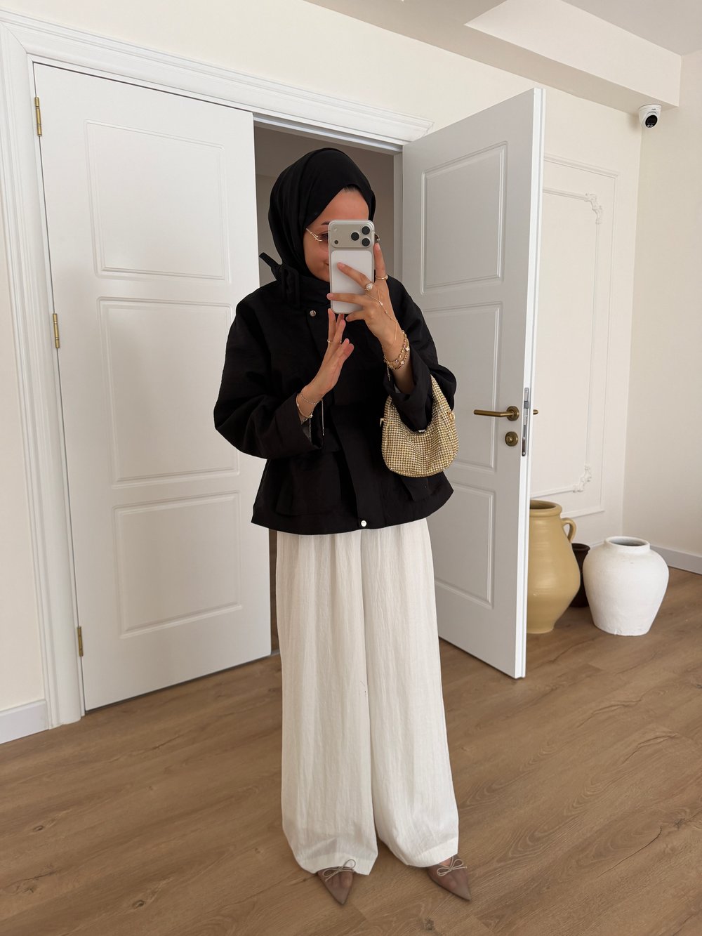 Gabardin Tucha Kap - Siyah