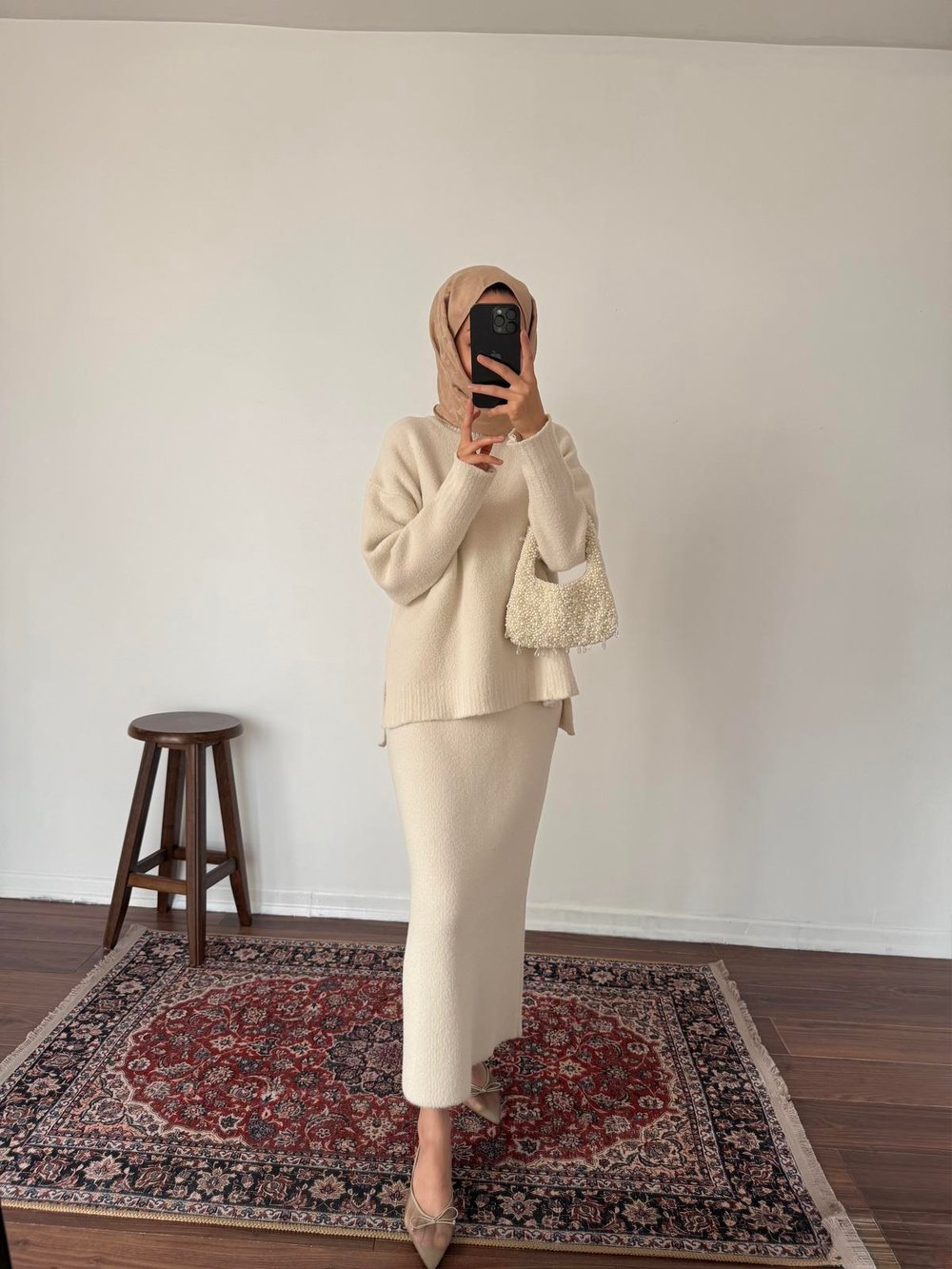 Peluş Takım - Bej