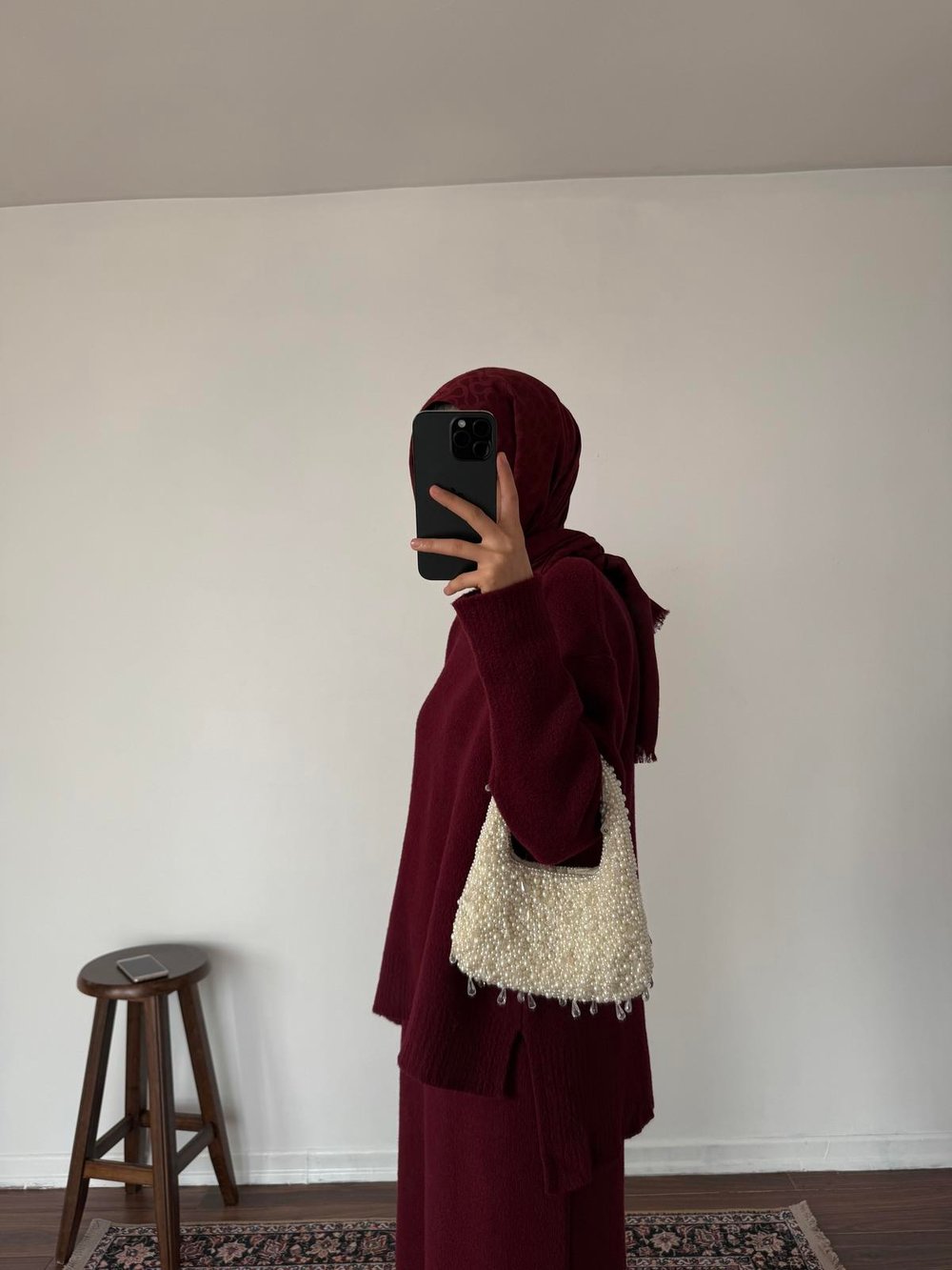 Peluş Takım - Bordo
