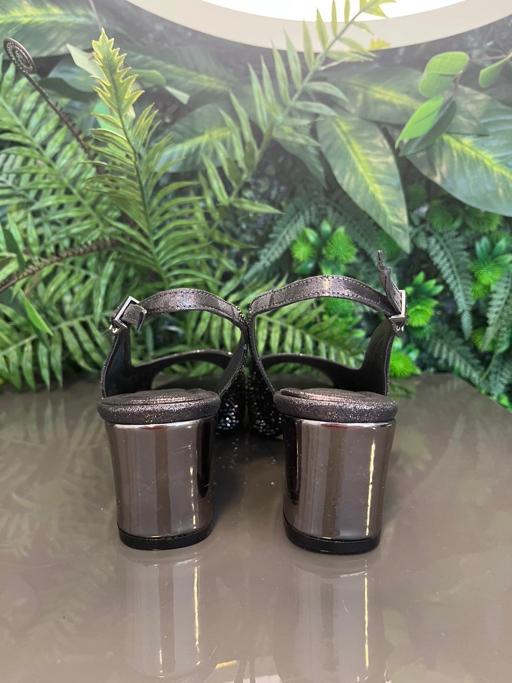 083 KOD KALIN TOPUKLU ABİYE AYAKKABI PLATİN