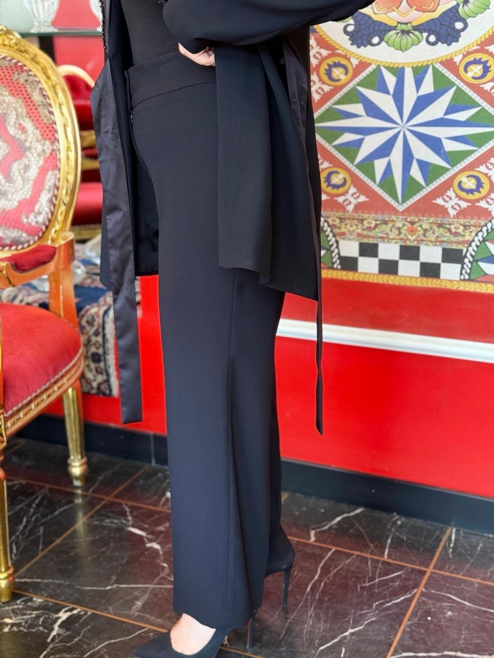 1449 KOD BOL PAÇA PANTOLON SİYAH