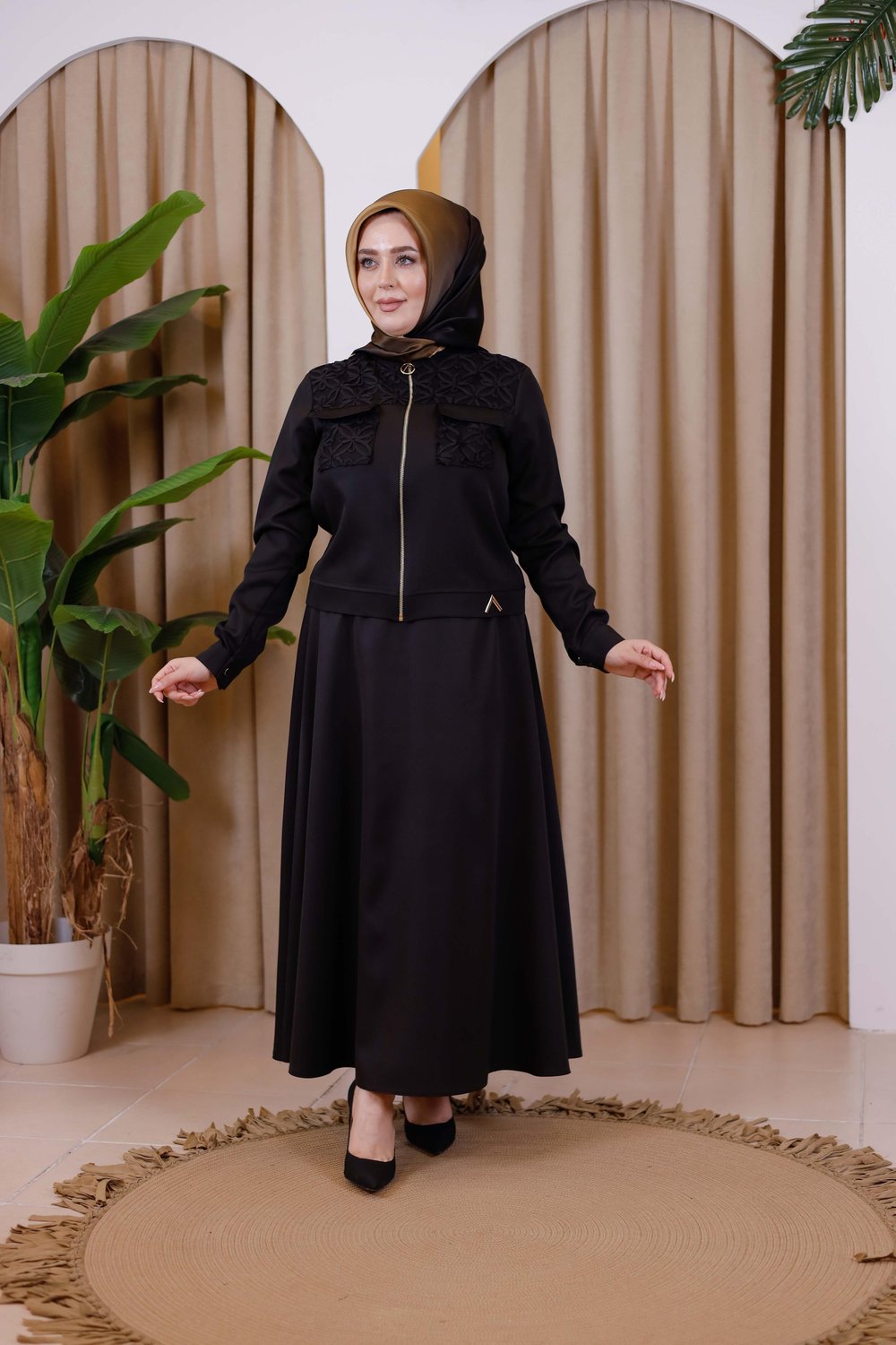 7112-1 KOD KLOŞ ETEK SİYAH