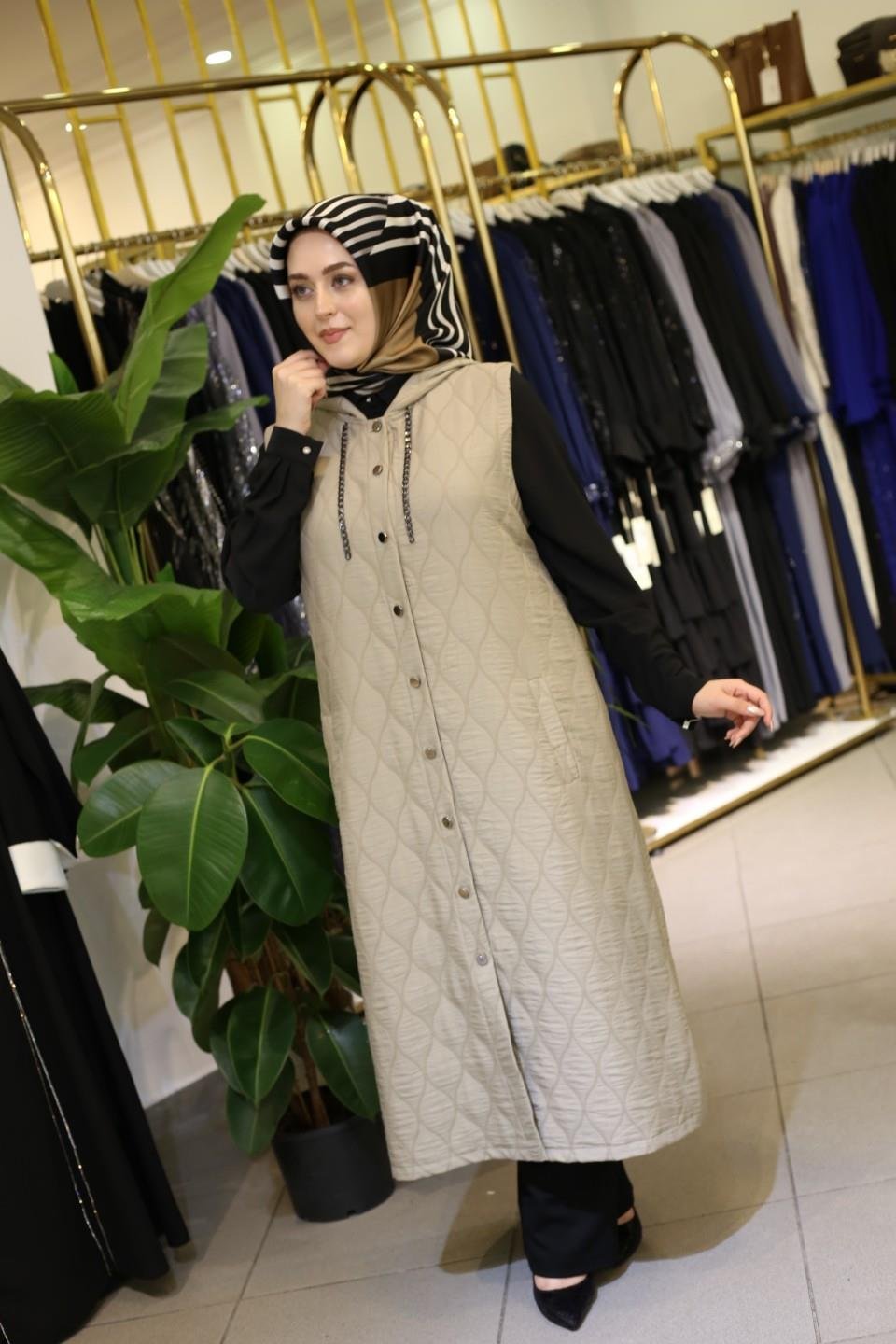 956 KOD KAPİTONE ÇITÇITLI YELEK VİZON