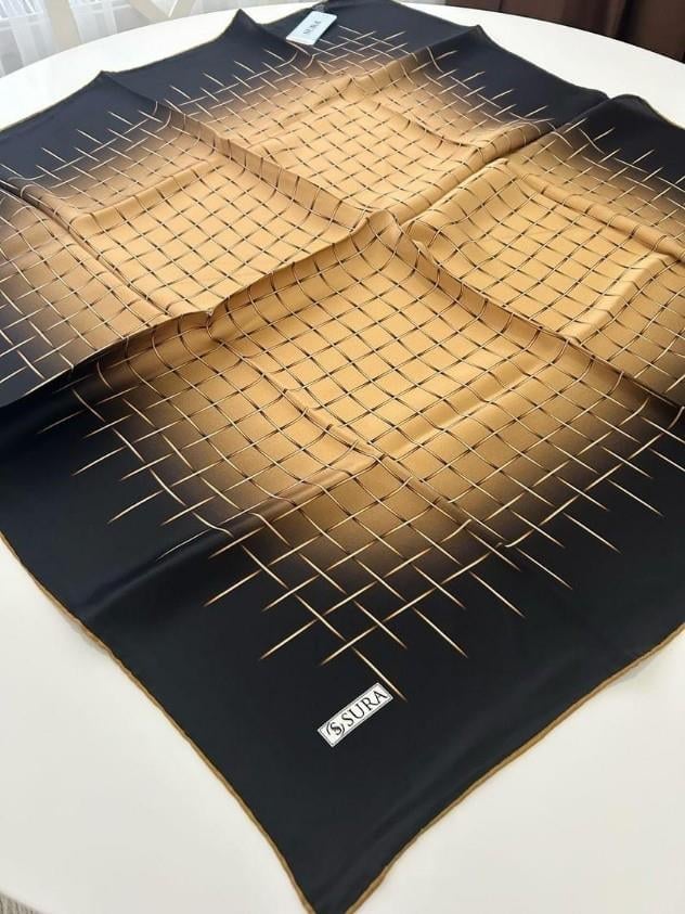 ŞURA MARKA SAF İPEK EŞARP STD