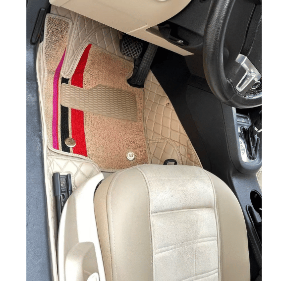 Volkswagen Jetta 2011-2019 Arası Aracına Özel 8d Çift Katmanlı Havuzlu Papspas Takımı (Bej Takım)