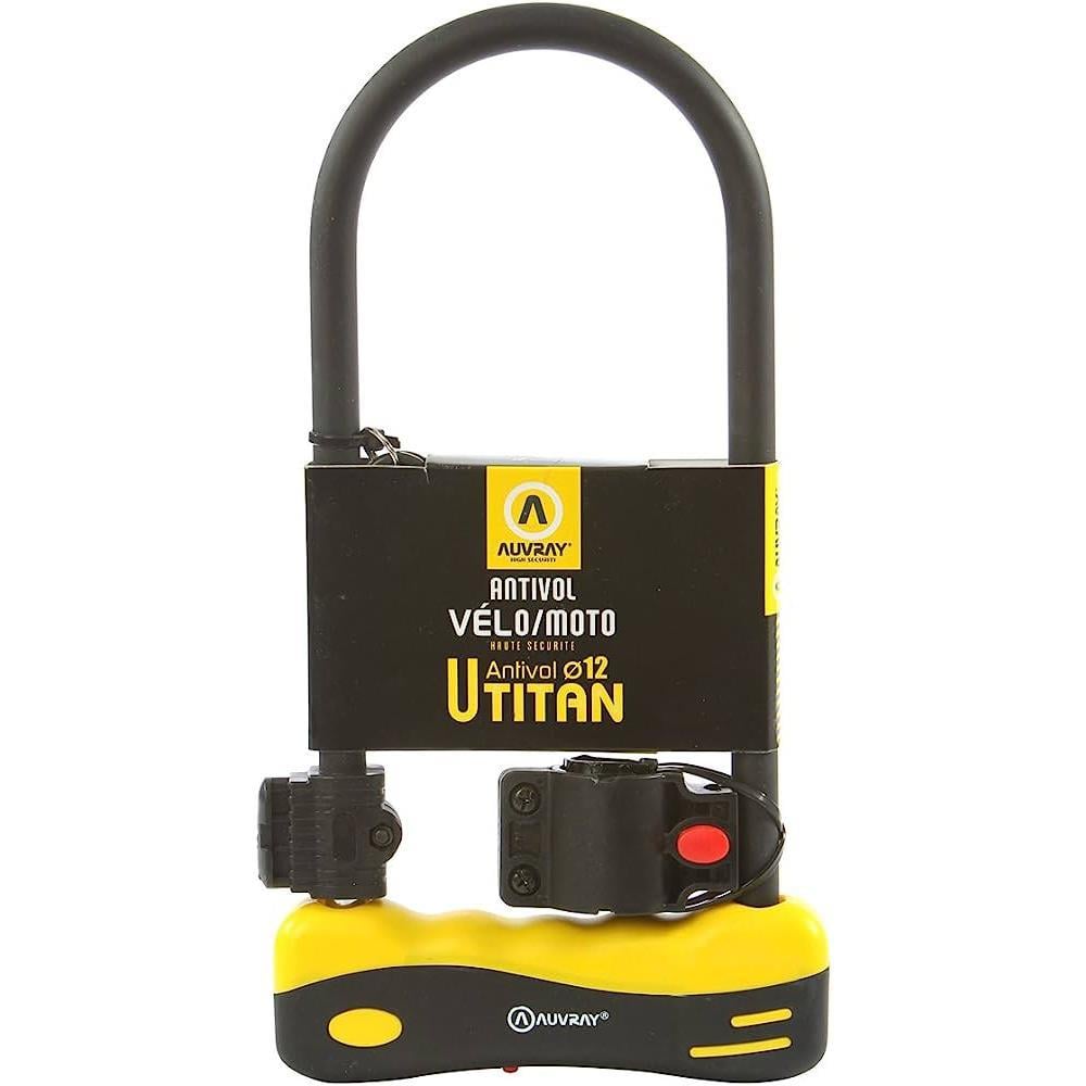 Auvray U-Titan 165X320 Braketli Motosiklet Kilit