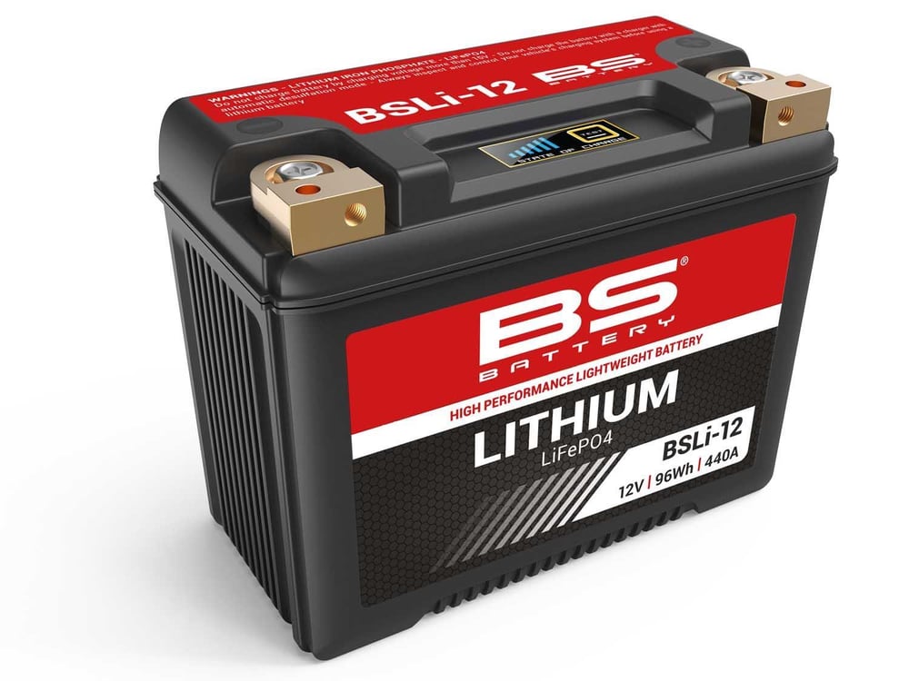 BS BATTERY BSLI-12 Lithium-Ion Battery Motosiklet Aküsü