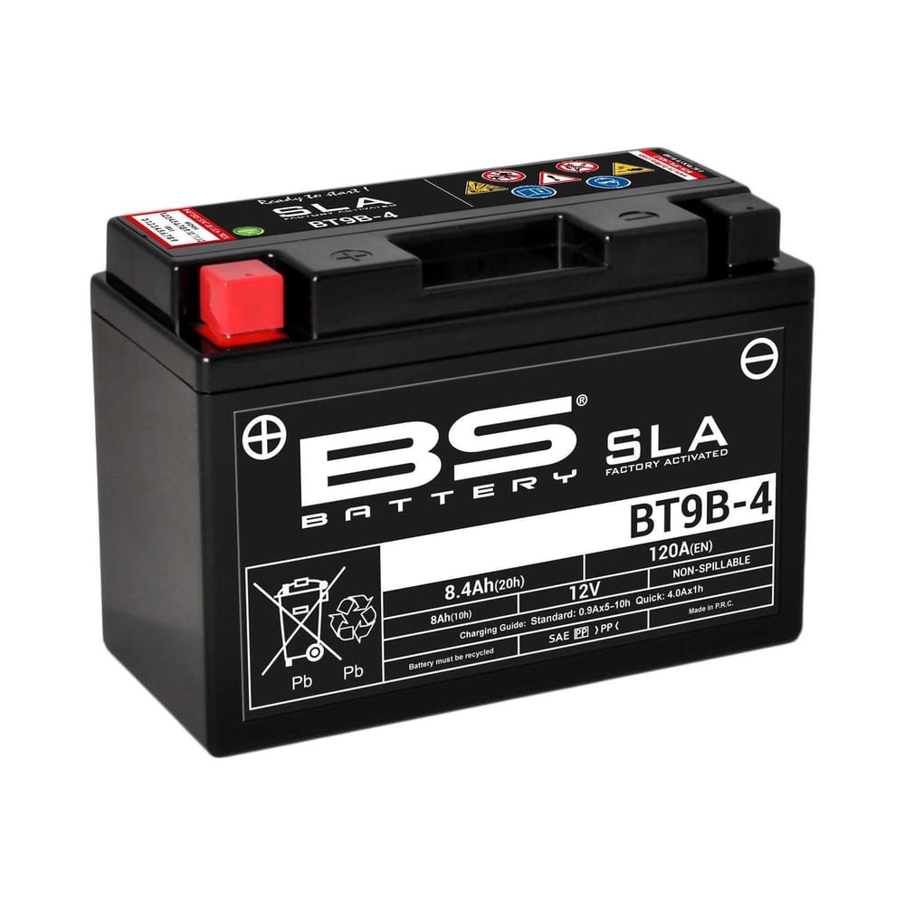 BS BATTERY BT9B-4 (SLA) Motosiklet Aküsü SLA Tipi