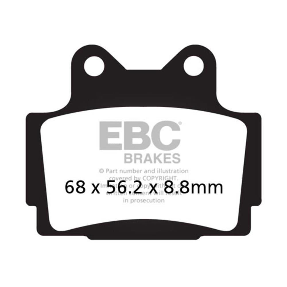 EBC FA104 YAMAHA FZ/FZR400, FZS600 FAZER 98-03, XJ600 92-03 ARKA FREN BALATASI