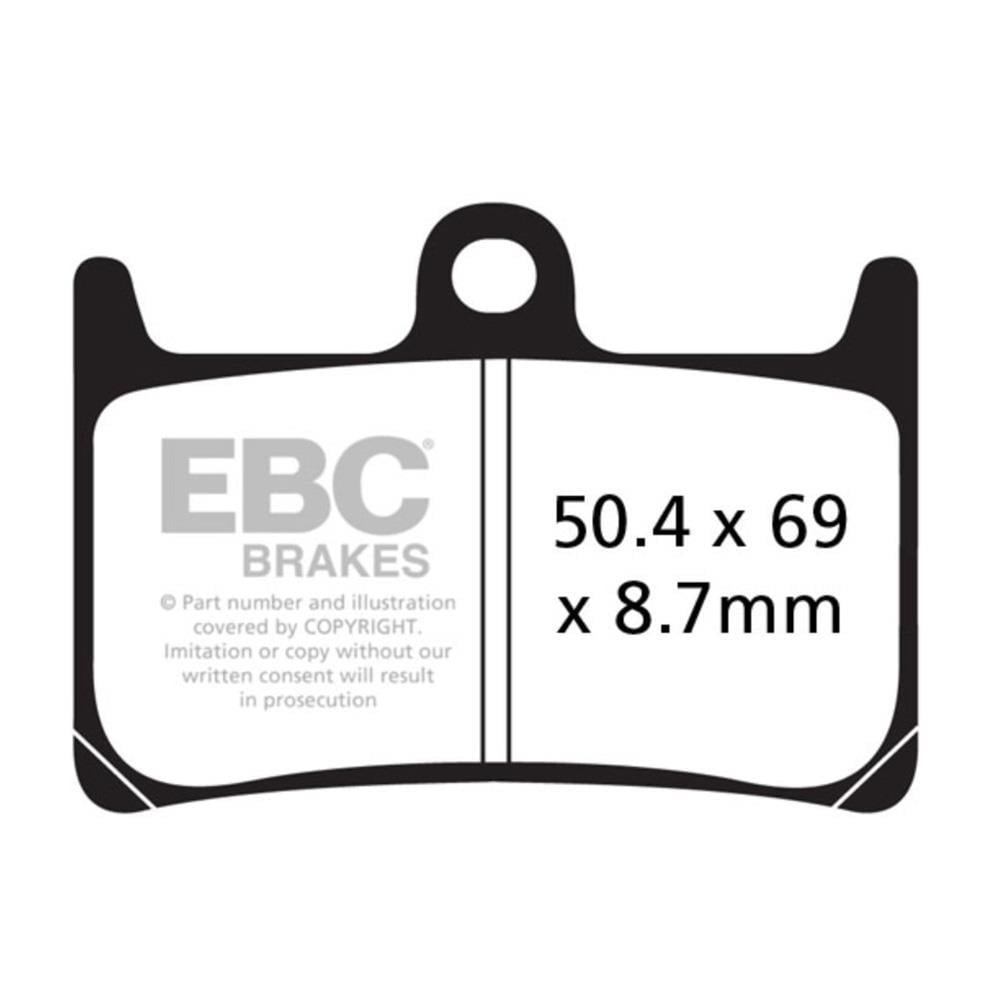 EBC FA380HH YAMAHA R6/R1/MT10, FAZER6,FAZER8, XT1200XZ SUPER TENERE SINTER ÖN FREN