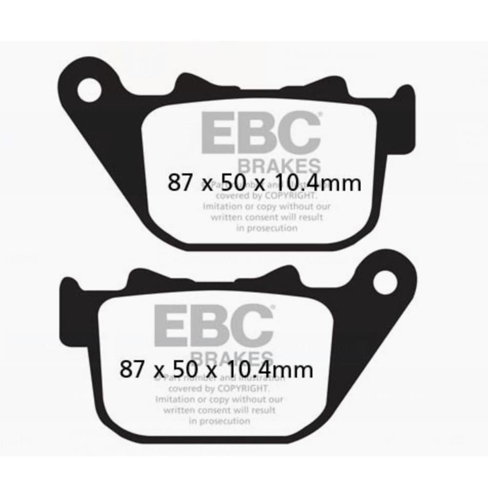 EBC FA387HH HARLEY DAVIDSON XL883/XL1200 SPORTSTER 04-13 SINTER ARKA FREN BALATASI