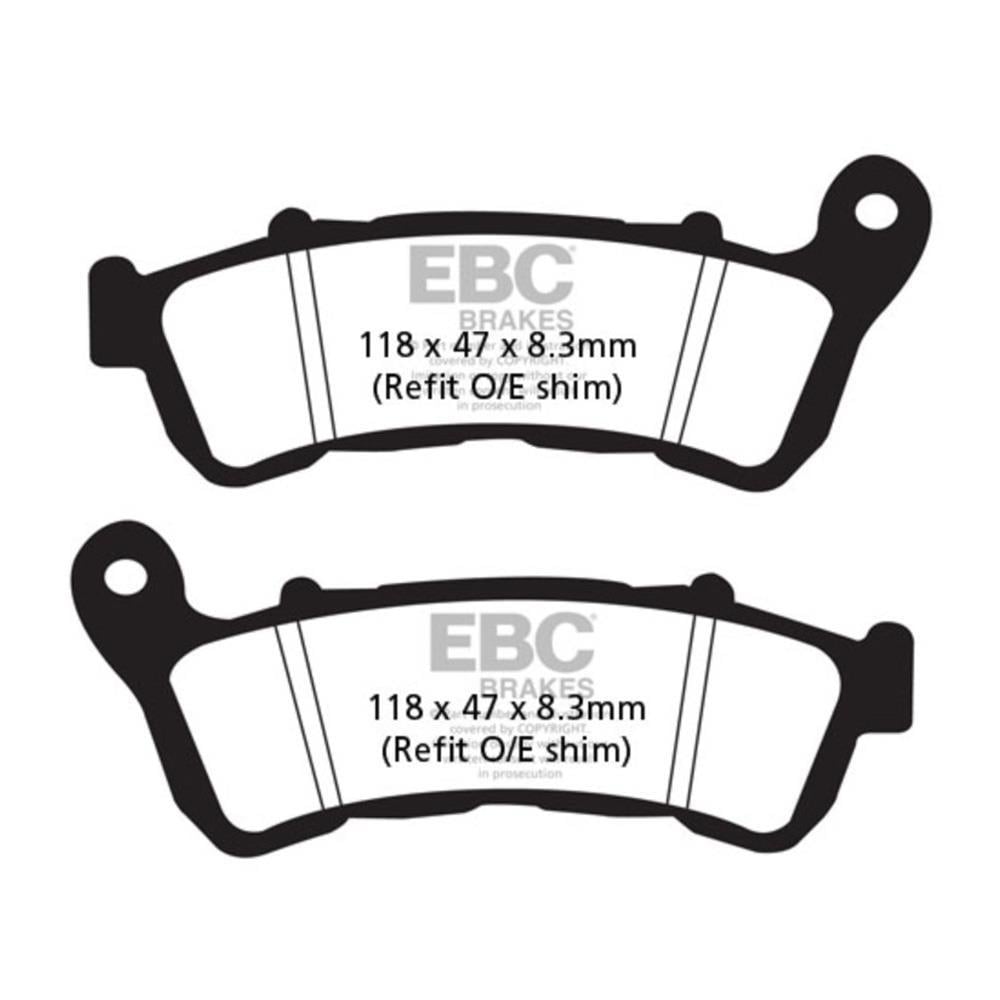 EBC FA388 HONDA SH125/SH300, CBR250R , CBF500 , SUZUKI BURGMAN 125 ÖN FREN BALATA