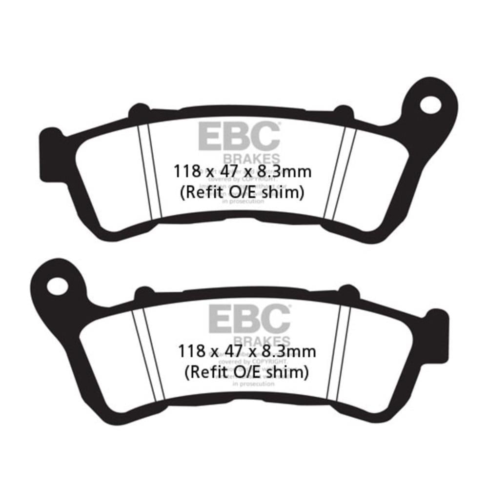 EBC FA388HH HONDA NC700 , XL700,XL1000 VARADER0 , CBF1000 , VFR1200X SINTER ÖN FREN