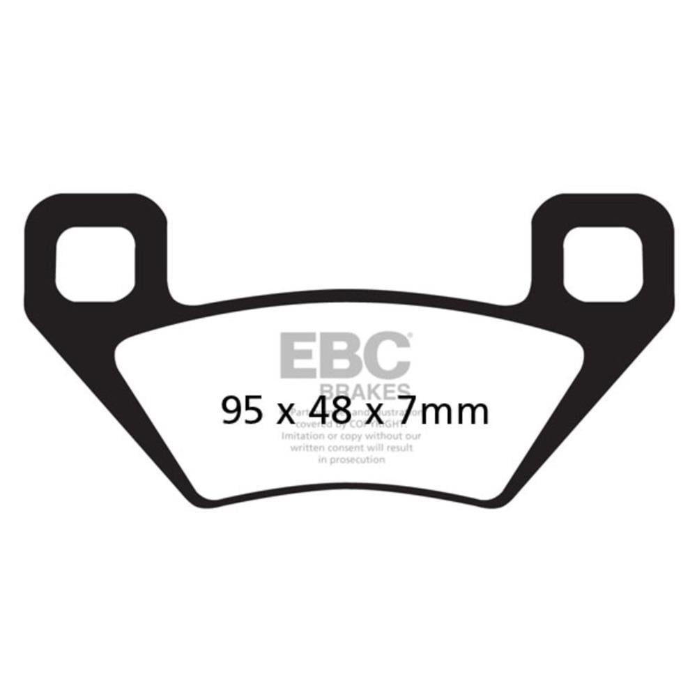 EBC FA395R ARCTIC CAT ATV ÖN ARKA SINTER FREN BALATASI