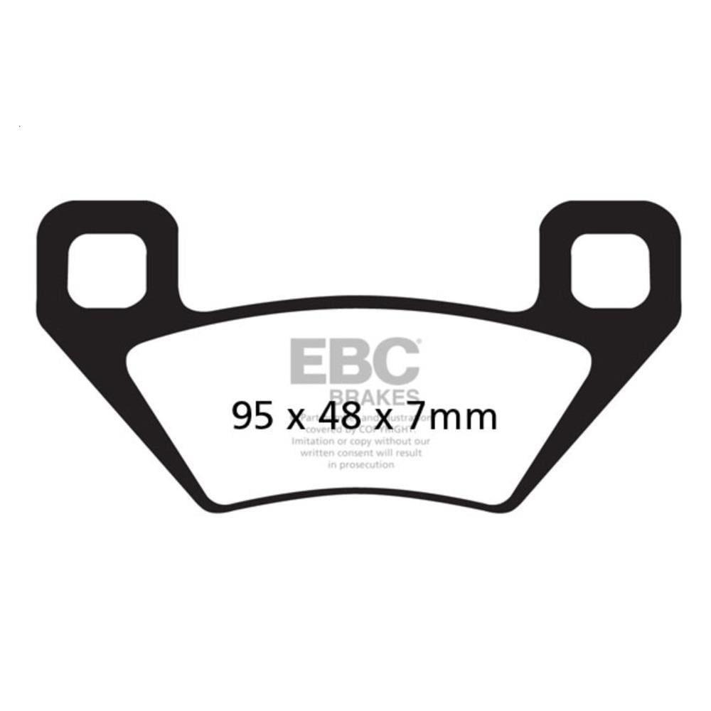 EBC FA395TT ARCTIC CAT ATV ÖN ARKA CARBON FREN BALATASI