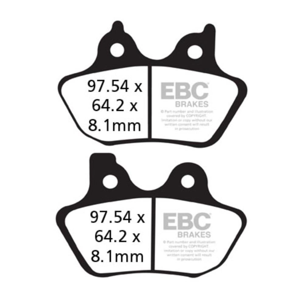 EBC FA400HH HARLEY DAVIDSON 03-11 ÖN ARKA SINTER FREN BALATASI