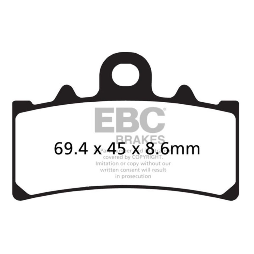 EBC FA606 KTM DUKE 125/200 , BMW G310R ÖN FREN BALATASI