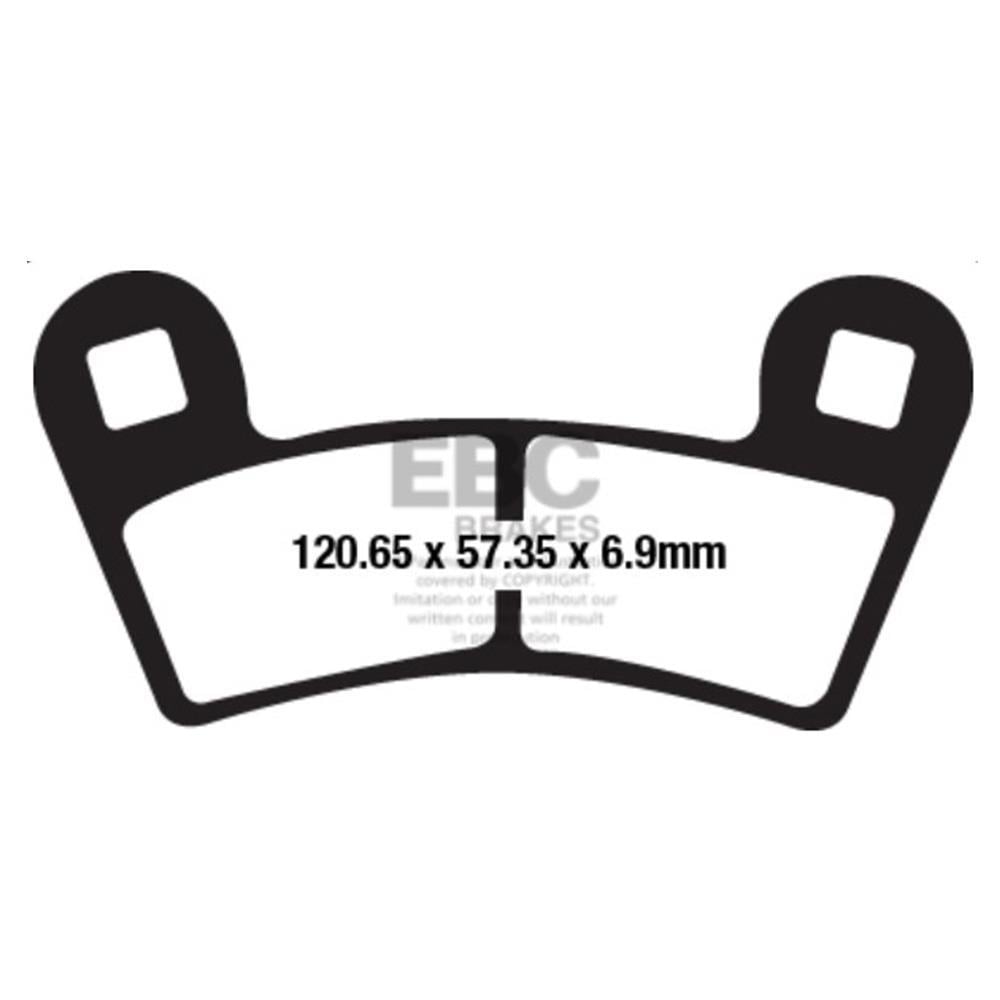 EBC FA657TT POLARIS RZR900/RZR1000 15-19 OFFROAD ÖN FREN BALATASI