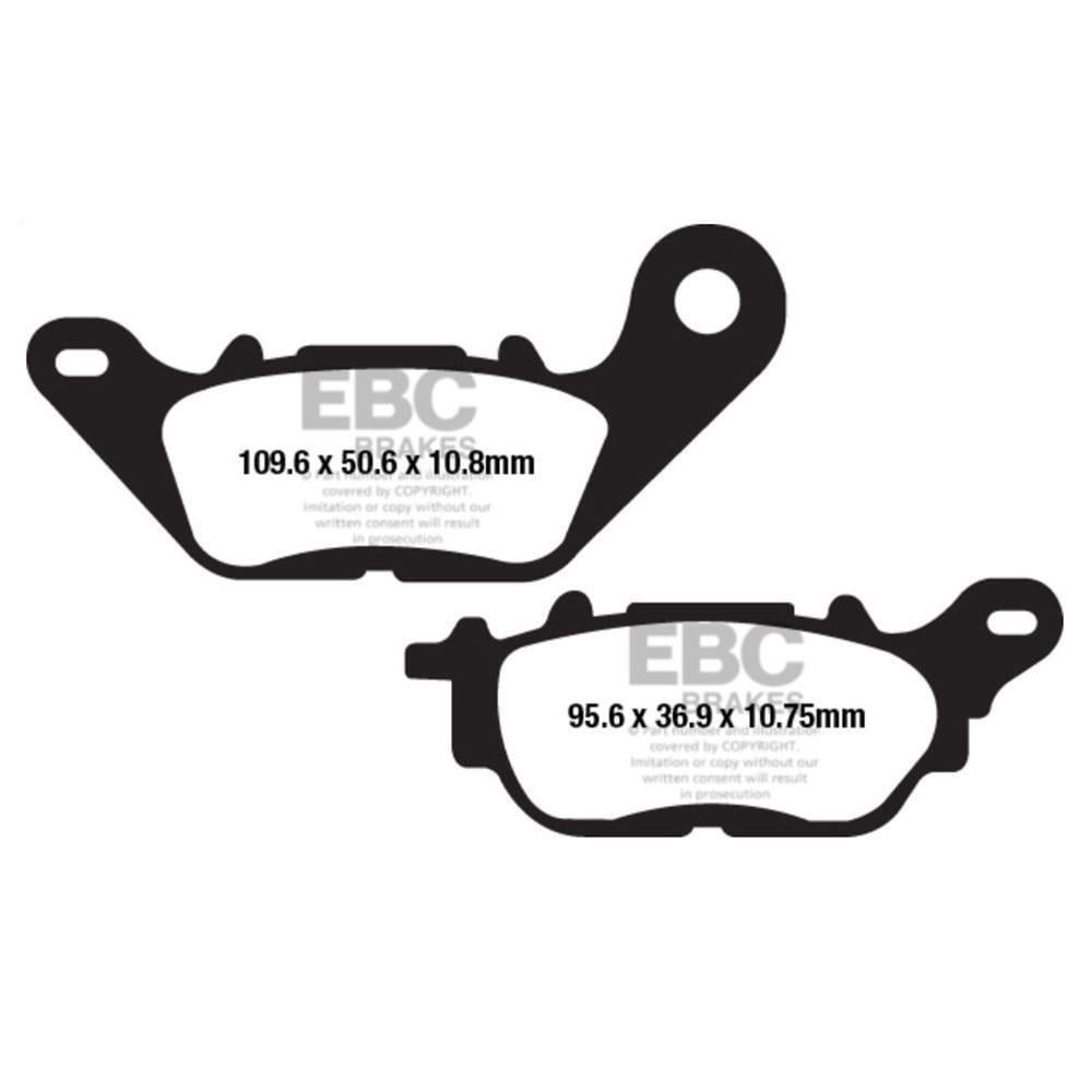 EBC FA662 YAMAHA MT25 / R25 15-21 ARKA FREN BALATASI