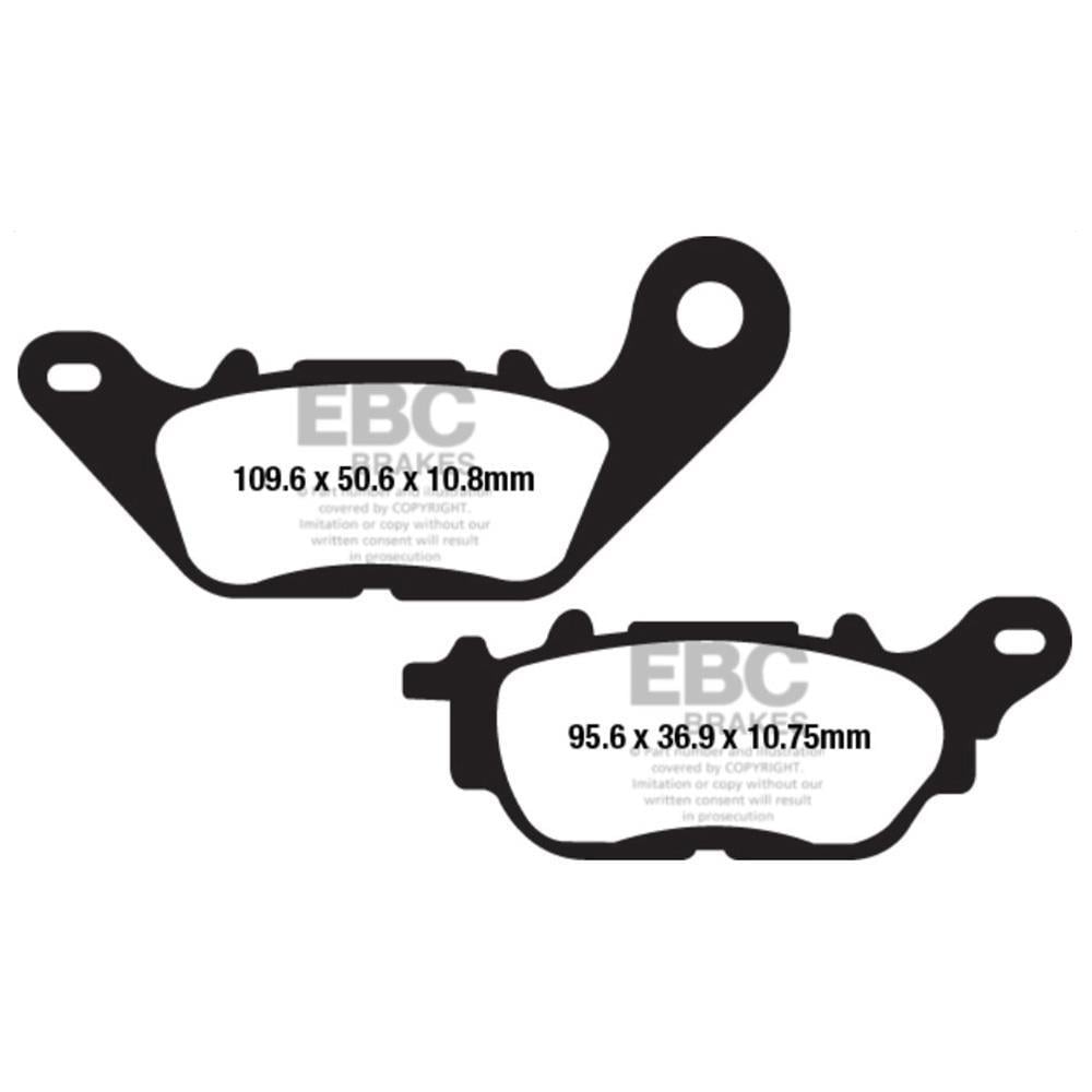 EBC FA662HH YAMAHA MT25 / R25 15-21 ARKA SINTER FREN BALATASI