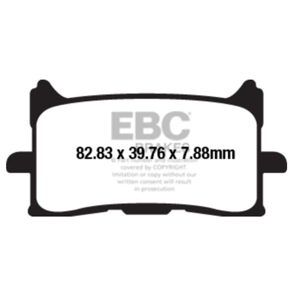 EBC FA679HH HONDA AFRICA TWIN-CB650R- XADV750 SINTER ÖN FREN BALATASI