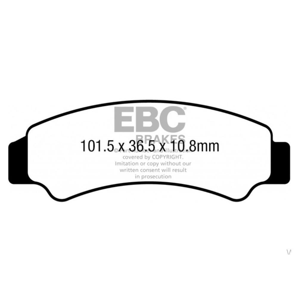 EBC FA726R CF MOTO Z-FORCE 1000 , U-FORCE1000 ÖN SINTER OFFROAD FREN BALATASI
