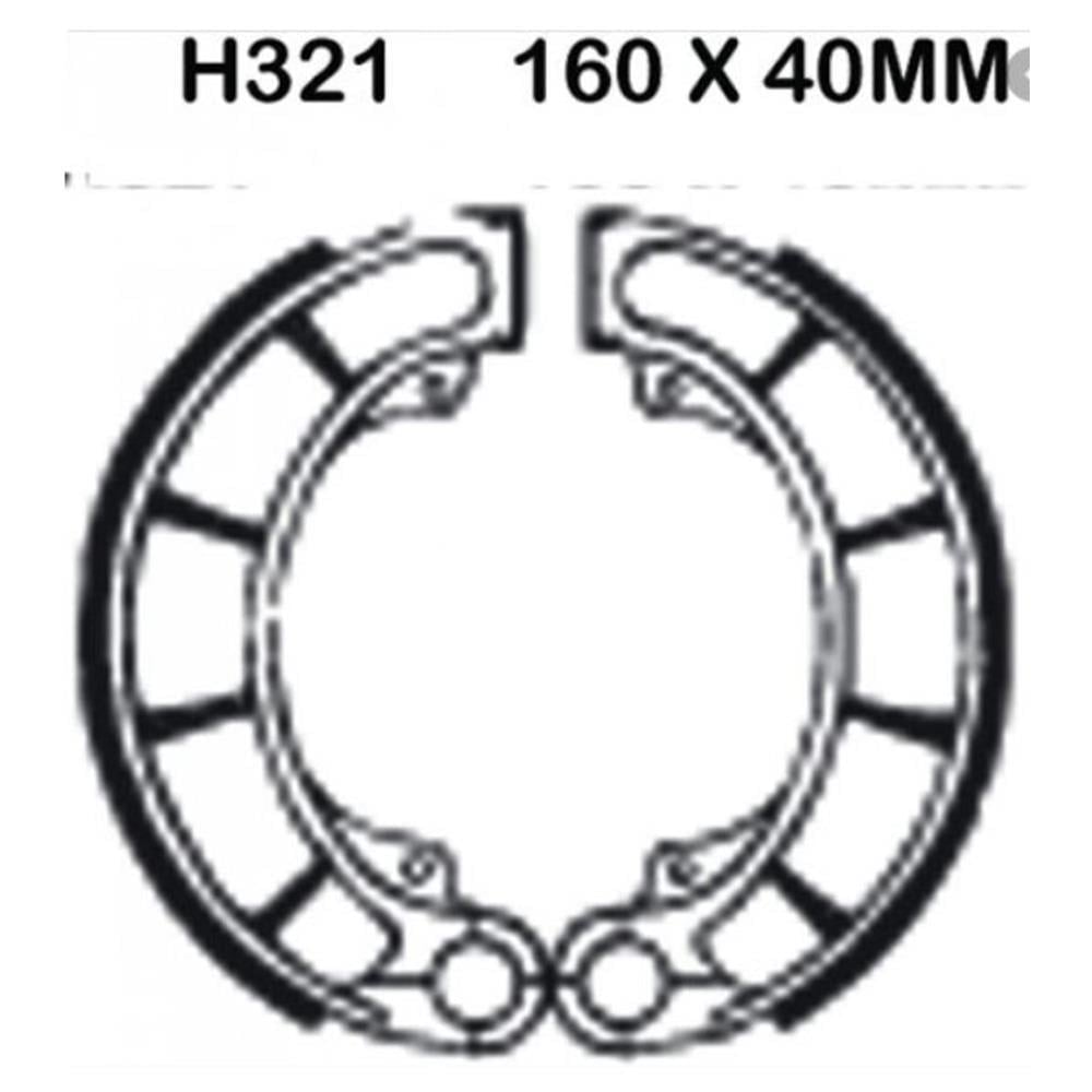 EBC H321 HONDA VT 600 SHADOW 93-99 ARKA FREN BALATASI