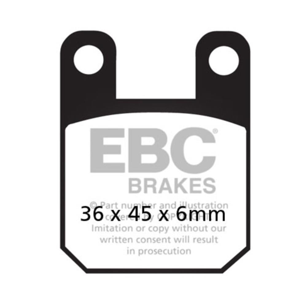 EBC SFA115HH BETA 50-125 RR , PEUGEOT LUDIX SINTER FREN BALATASI