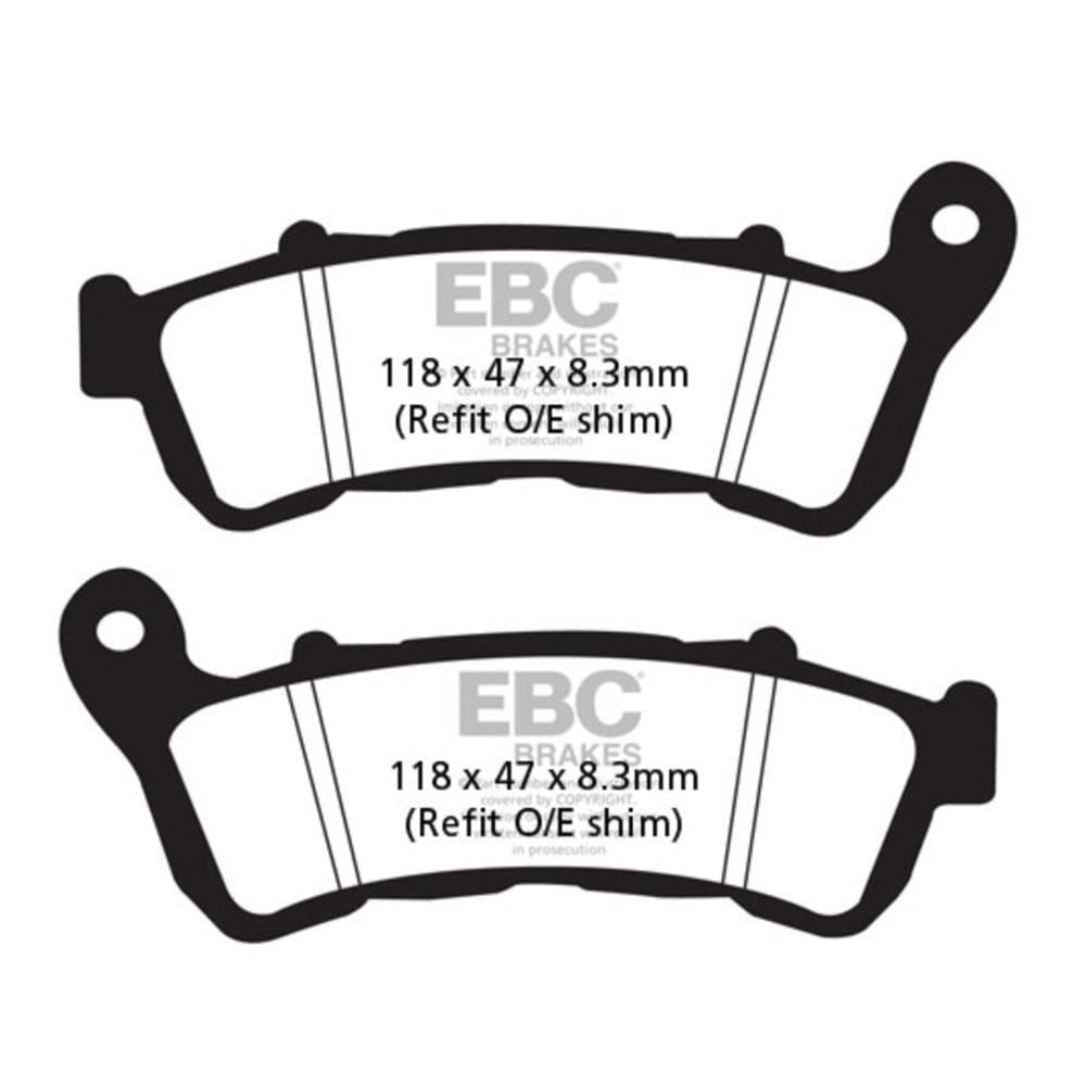 EBC SFA388HH SINTER SCOOTER PERFORMANS BALATASI