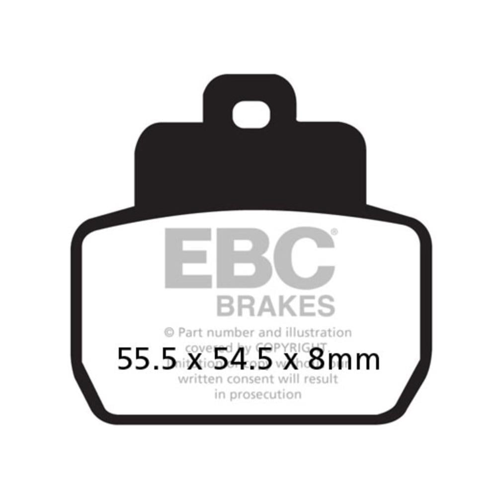 EBC SFA425HH SINTER SCOOTER PERFORMANS BALATASI