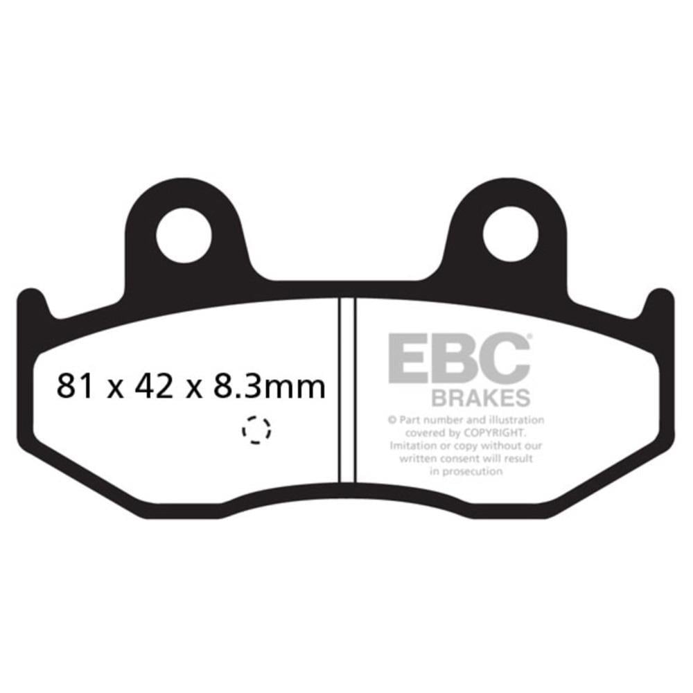 EBC SFAC411 SUZUKI BURGMAN 400 01-06 , BURGMAN 250 01-02 CARBON ARKA FREN BALATASI