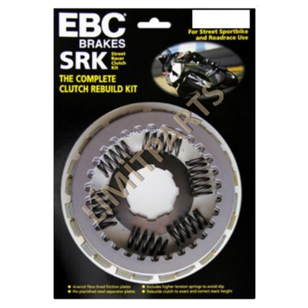 EBC SRK087 YAMAHA YZF-R6 06-18 KOMPLE FİBER DEBRİYAJ SETİ (9 Plaka)