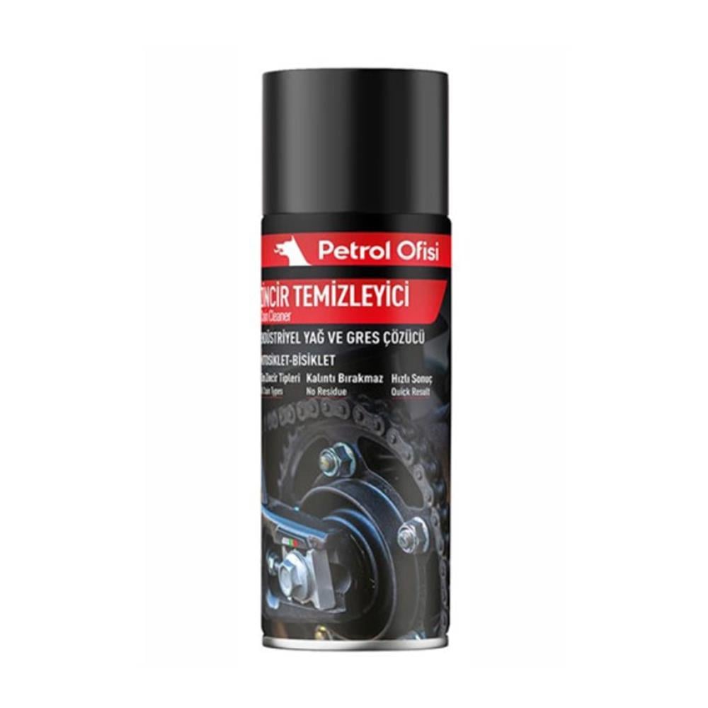 PETROL OFİSİ Motosiklet Zincir Temizleme Spreyi 500ml PO-051