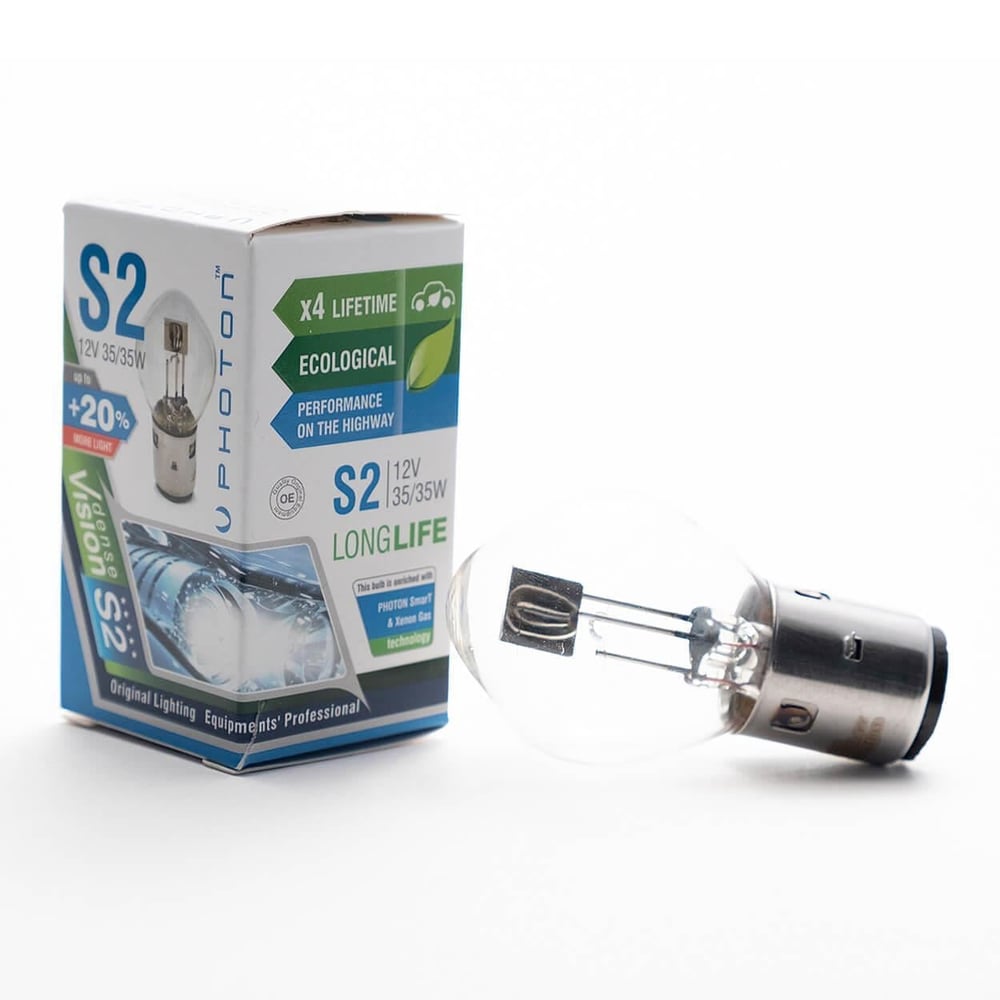 PHOTON S2 12V 35W BOSCH TİPİ MOPED FAR AMPUL PH5502 LL