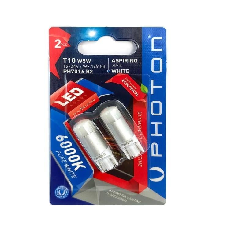 PHOTON T10 W5W LED (2Lİ BLISTER) PH7016 B2