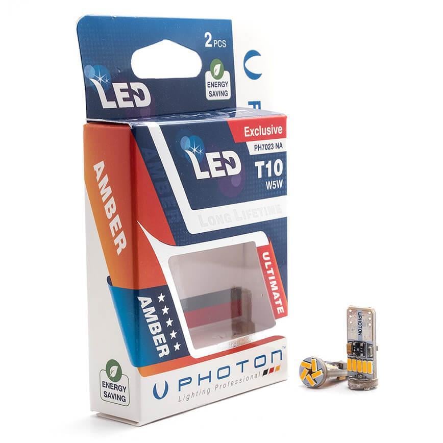 PHOTON W5W T10 CB 15SMD N.AMBER EXCLUSIVE SER. PH7023 NA