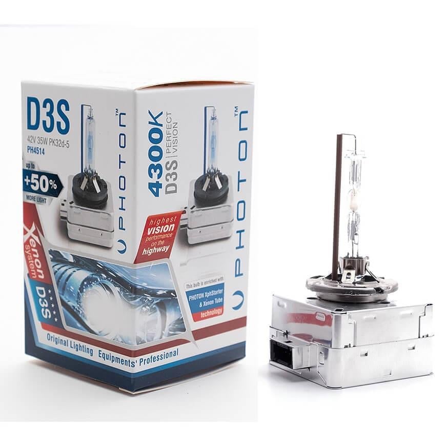 Photon D3S 4300K + %50 FAZLA IŞIK D SERİSİ XENON AMPÜL PH4514