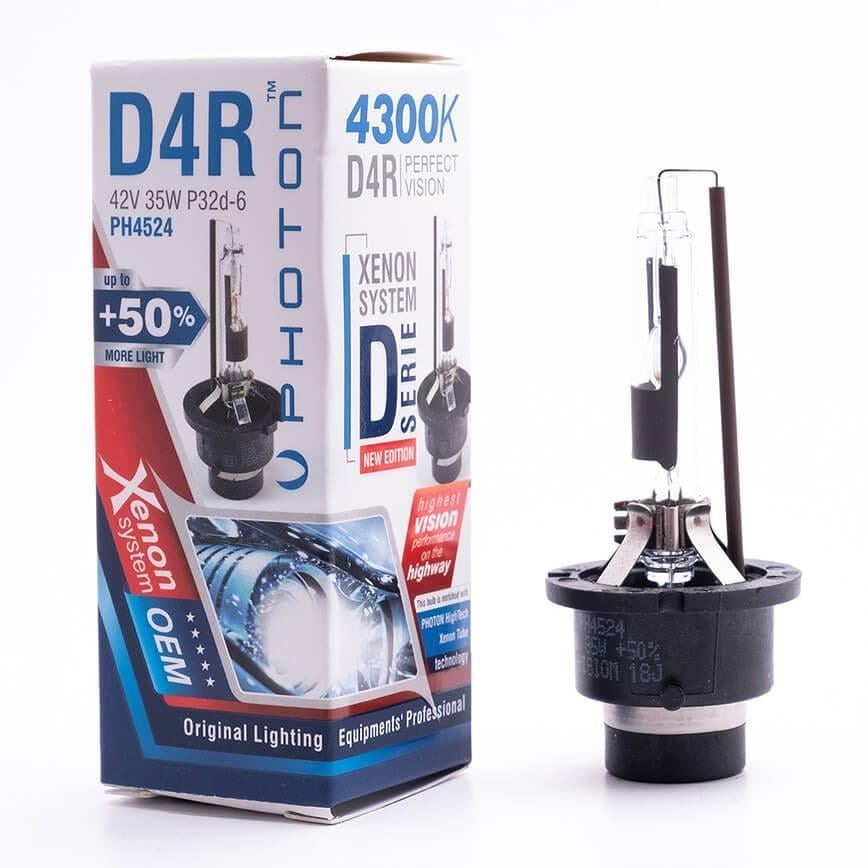 Photon D4R 4300K +%50 FAZLA IŞIK D SERİSİ XENON AMPÜL PH4524