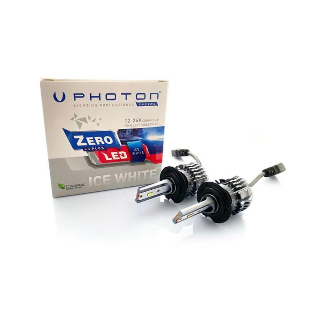 Photon ZERO H7  ICE WHITE +3 PLUS FANSIZ LED 12V-24V ZR3727