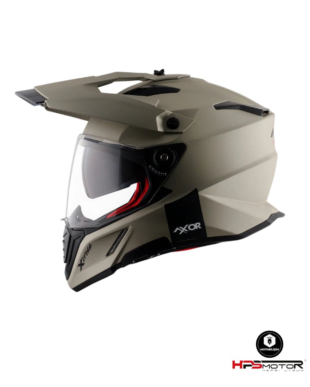 Axor X Cross Sc Dual Visor Nichel Red
