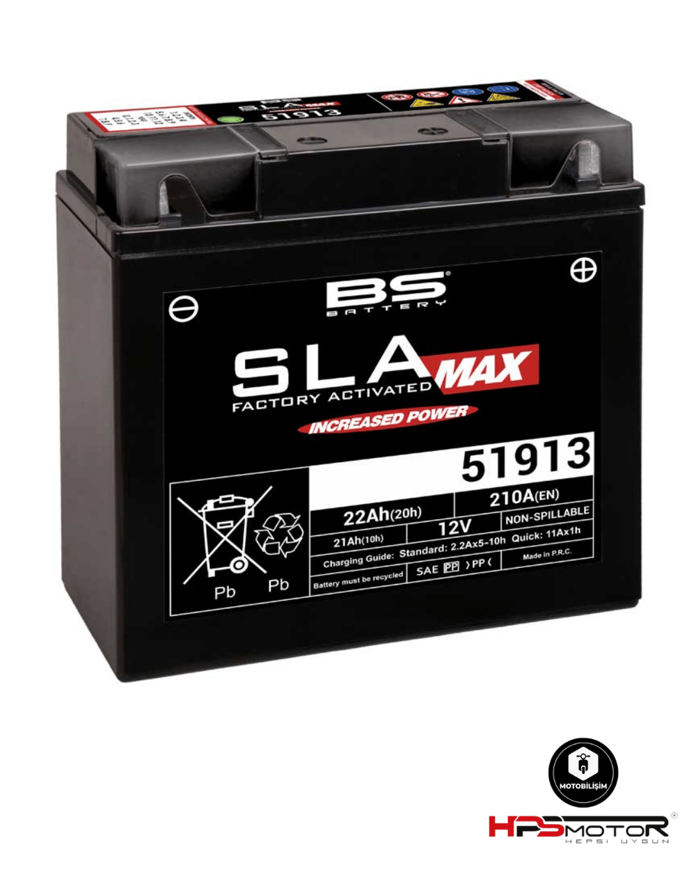 BS 51913 Sla Max Akü