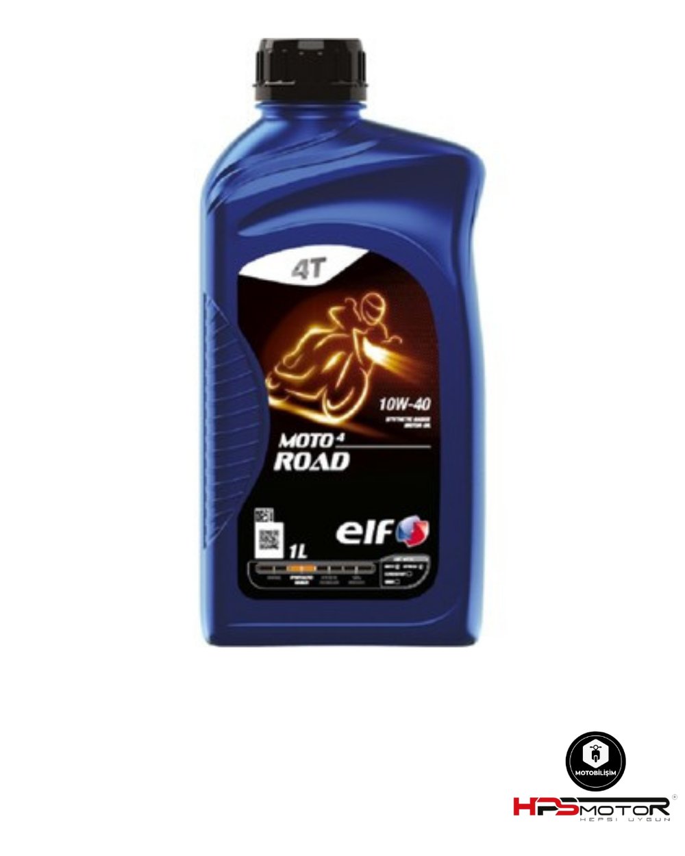Elf Moto 4 Road 10W-40 Sentetik Motosiklet Yağı