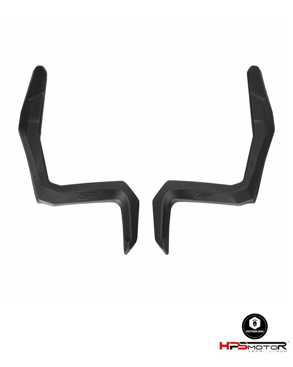 GP Kompozit Honda ADV 350 2023-2024 Uyumlu Üst Bacak Koruma Siyah
