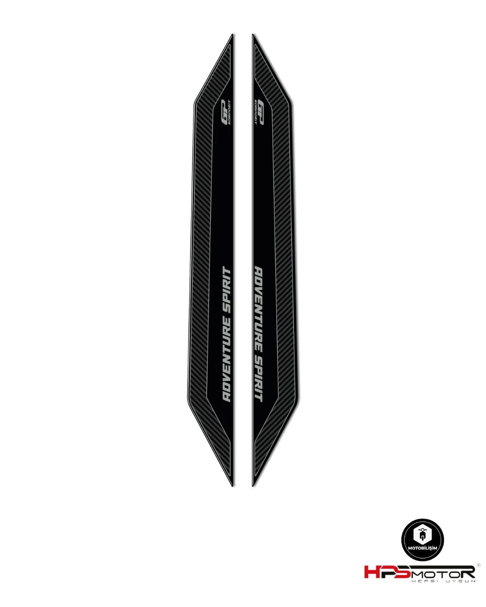 GP Kompozit Honda ADV 350 2023-2025 Uyumlu Sele Altı Yan Pad Karbon