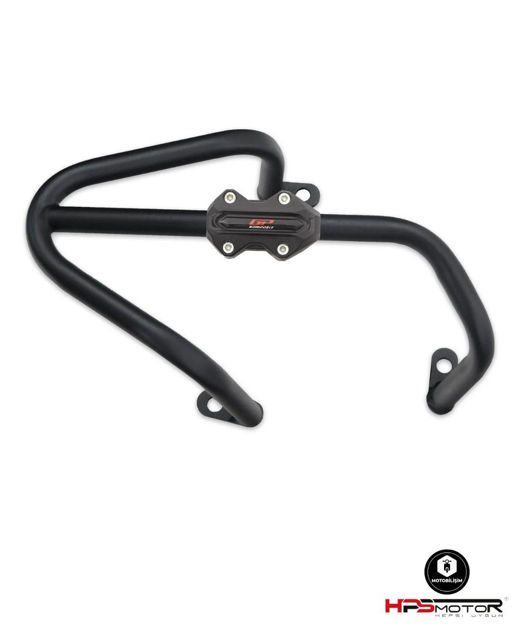 GP Kompozit Honda ADV 350 2025 Uyumlu Egzoz Koruma Demiri Siyah