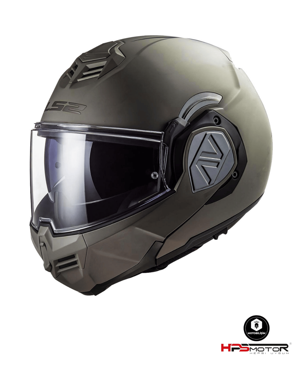 LS2 Advant Çene Açılır Kask Mat Kum
