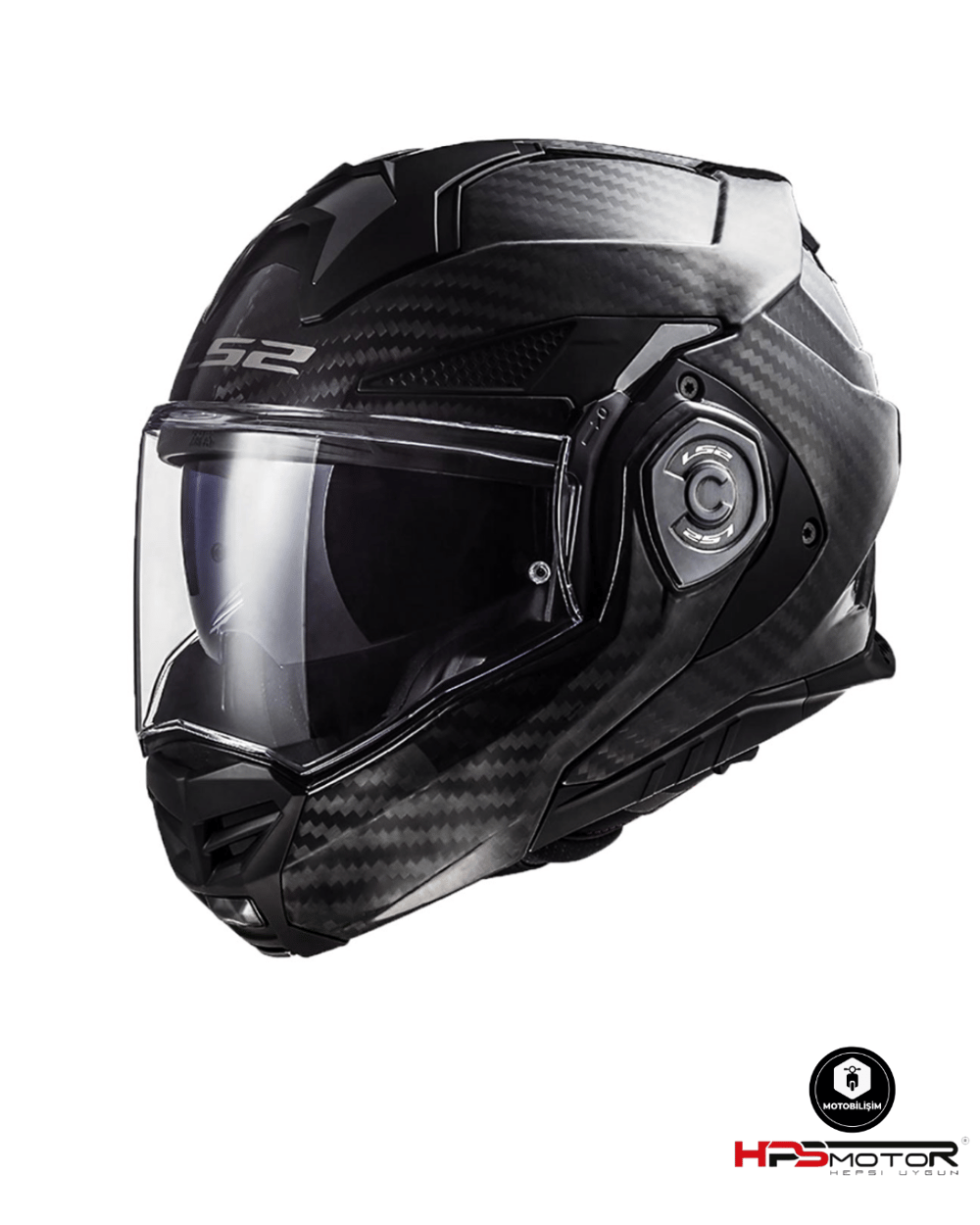 LS2 Advant X Carbon Future Kask Siyah